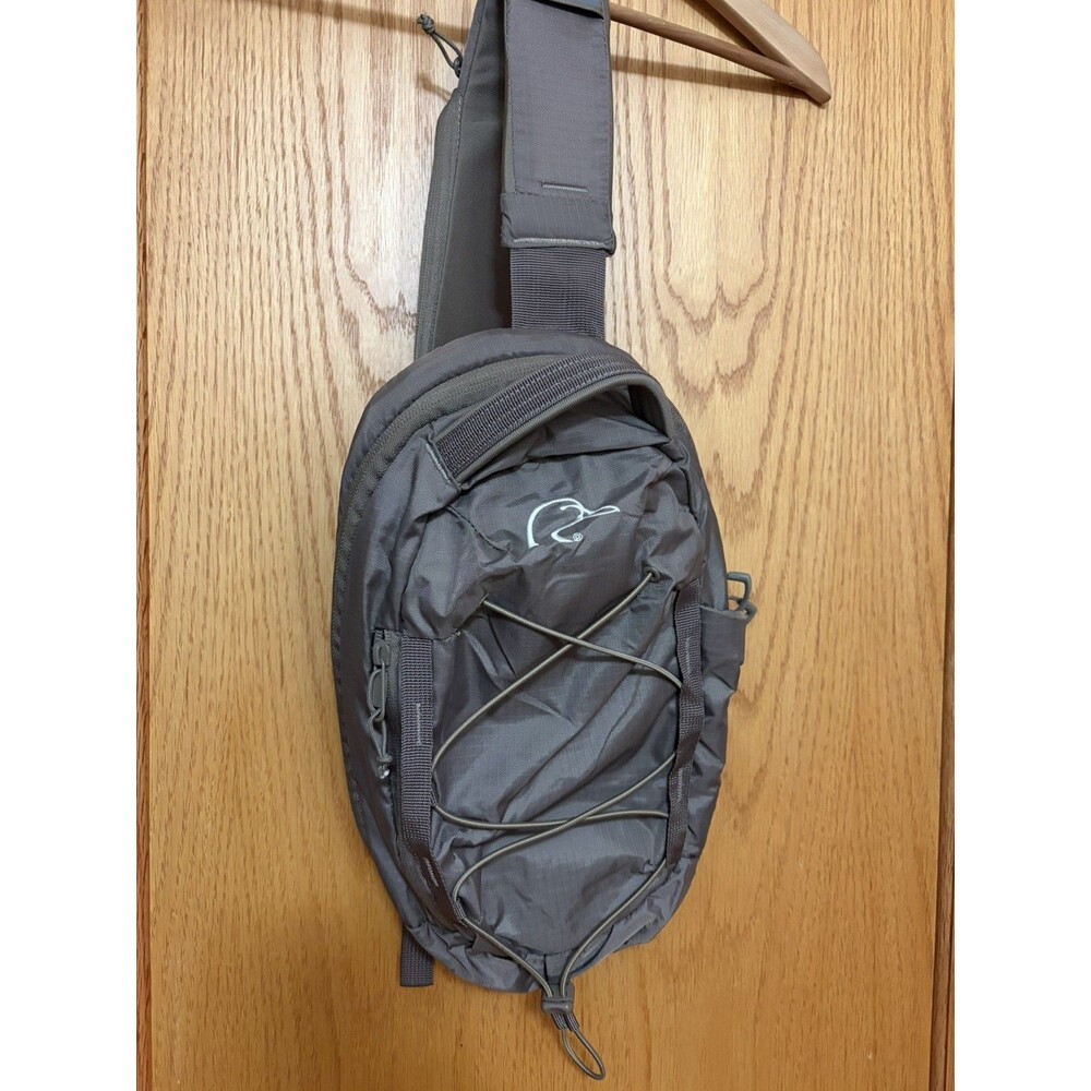 Ducks Unlimited Brown Lightweight Backpack Sling Bag Everyday Carry 13 x 7